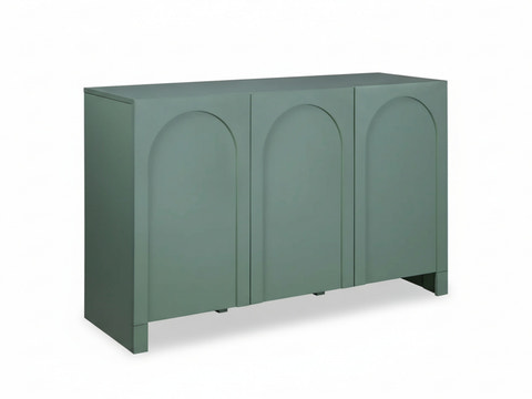 Cambre Green 3-Door Sideboard - 120 cm
