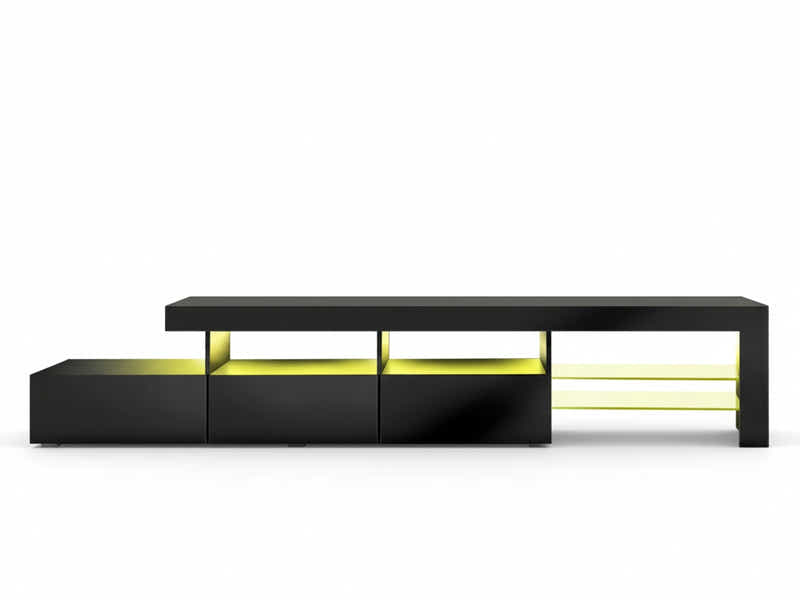 Glansig LED Entertainment Unit - 220 cm