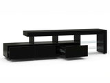 Glansig LED Entertainment Unit - 220 cm
