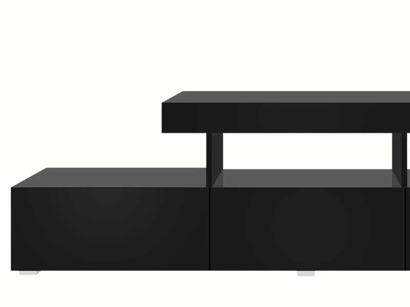 Glansig LED Entertainment Unit - 220 cm