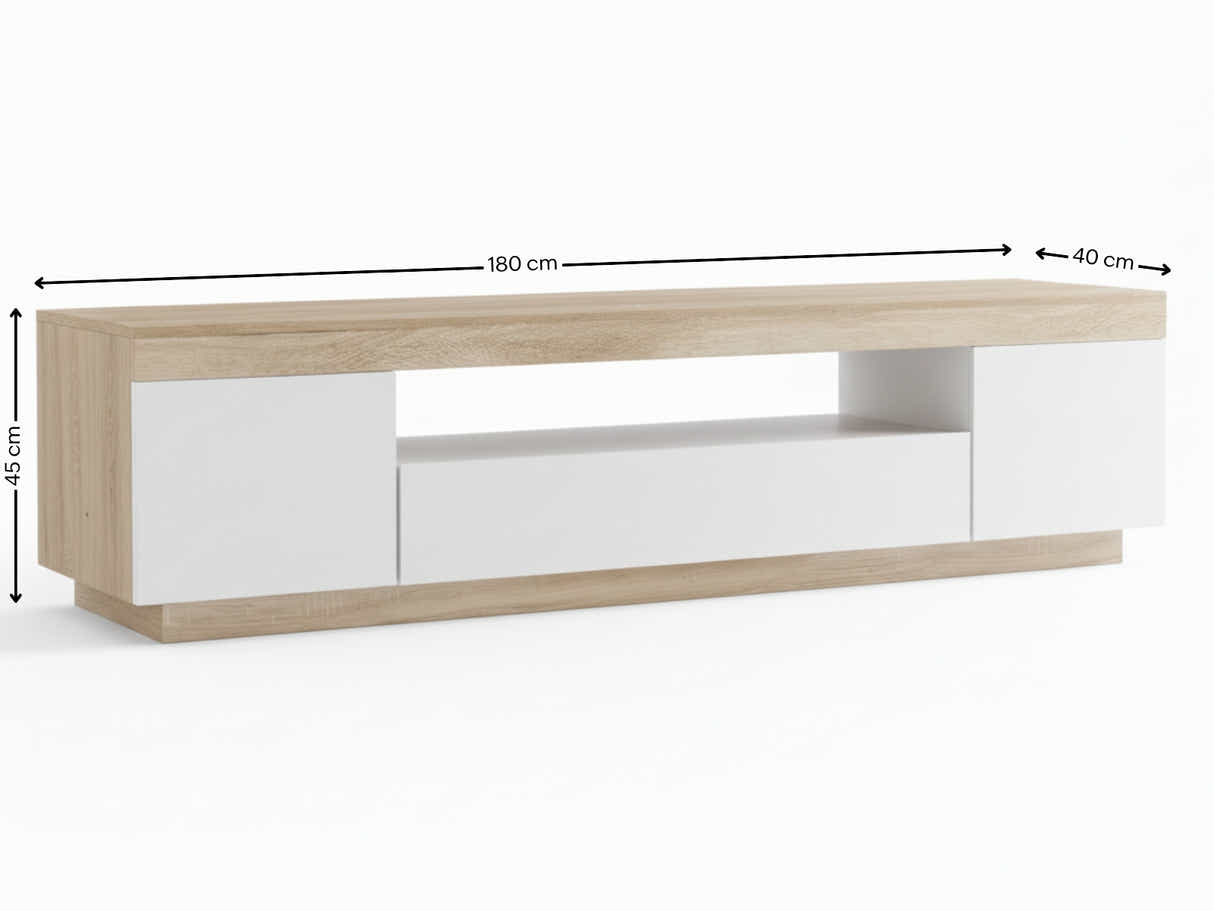 DS Hemiskog Entertainment Unit - 180 cm