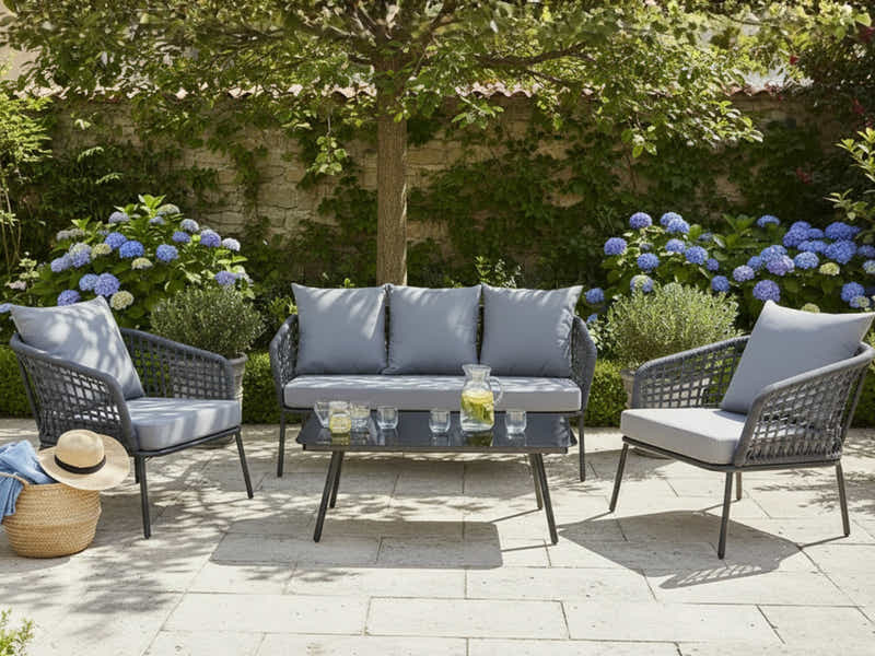 4pc Outdoor Sofa Set PE rattan