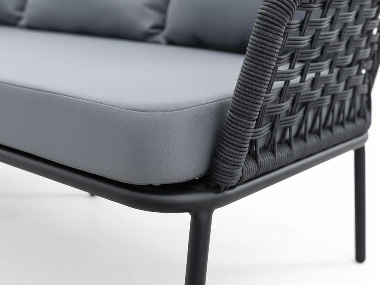 4-Piece Outdoor Sofa Set - Grey