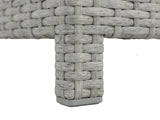3-Piece Outdoor Sofa Set - Grey + Beige