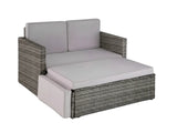 2-Piece Outdoor Sofa Set - Grey