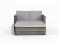 2-Piece Outdoor Sofa Set - Grey