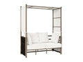 Steel Day Bed with Canopy