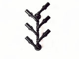 Wall-Mounted Pipe Wine Rack - 6 Bottle Holder