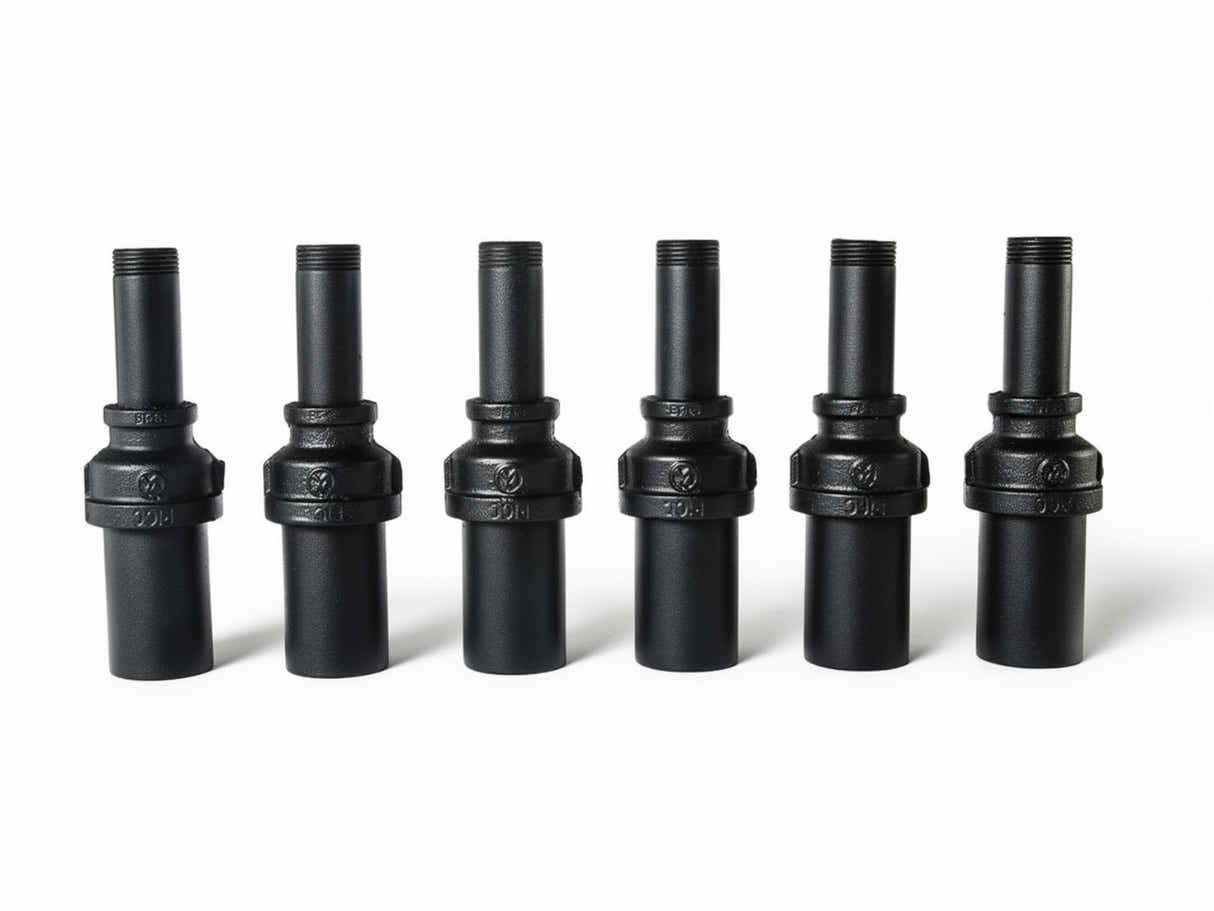 Wall-Mounted Pipe Wine Rack - 6 Bottle Holder