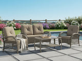 4pc Outdoor Sofa Set PE rattan
