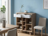 Sideboard / Buffet with Open Shelves - 91 cm