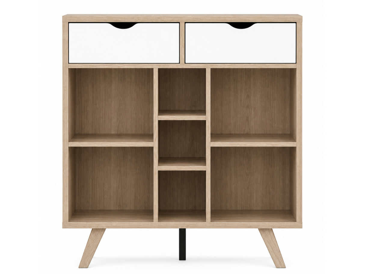 Sideboard / Buffet with Open Shelves - 91 cm