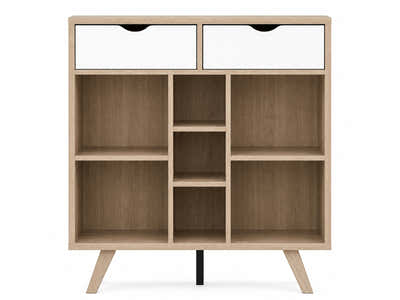 Sideboard / Buffet with Open Shelves - 91 cm