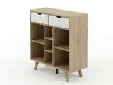 Sideboard / Buffet with Open Shelves - 91 cm
