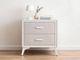 Delani Bedside Table - Cream