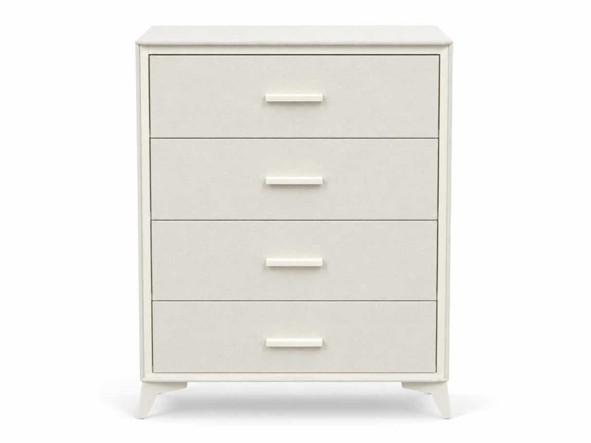 Delani 4-Drawer Tallboy - Cream