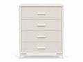 Delani 4-Drawer Tallboy - Cream