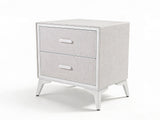 Delani Bedside Table - Cream