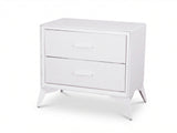 Delani Bedside Table - Cream