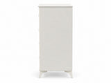 Delani 4-Drawer Tallboy - Cream