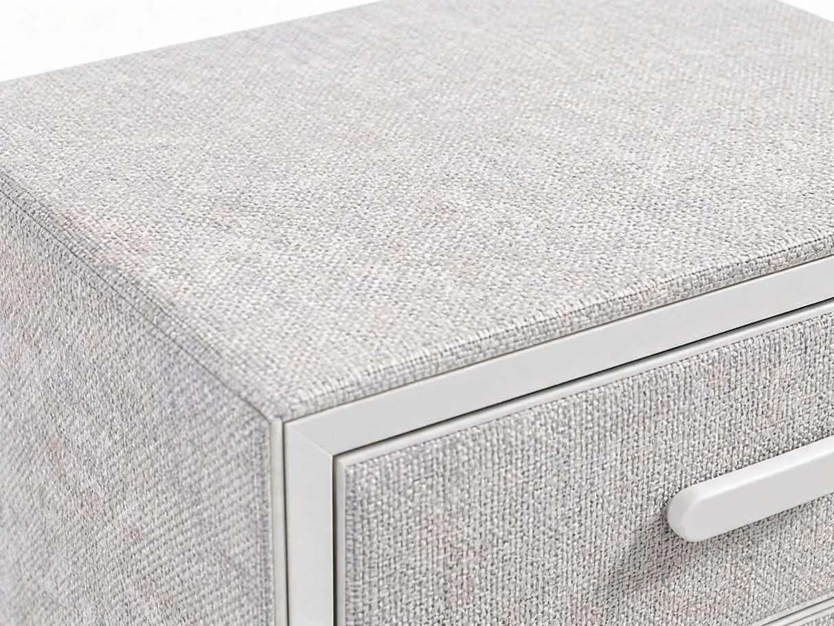 Delani Bedside Table - Cream