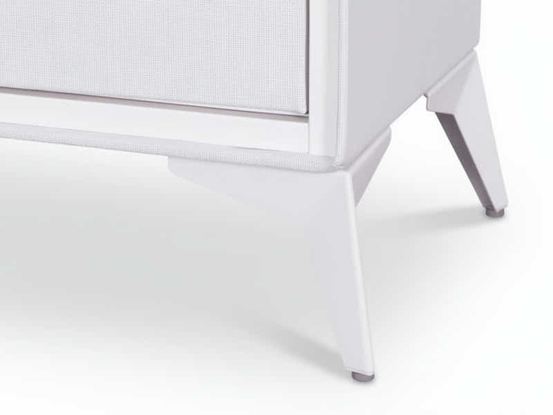 Delani Bedside Table - Cream