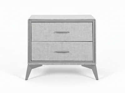 Delani Bedside Table - Grey