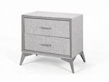Delani Bedside Table - Grey