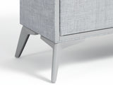 Delani Bedside Table - Grey