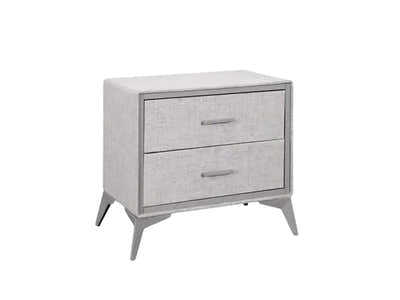 Delani Bedside Table - Grey