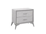 Delani Bedside Table - Grey