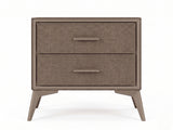 Delani Bedside Table - Brown