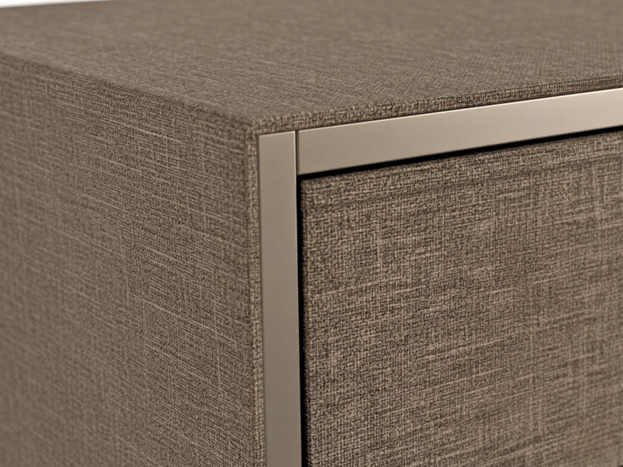 Delani Bedside Table - Brown