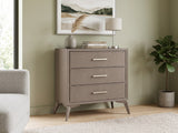 Delani 3-Drawer Chest - Brown