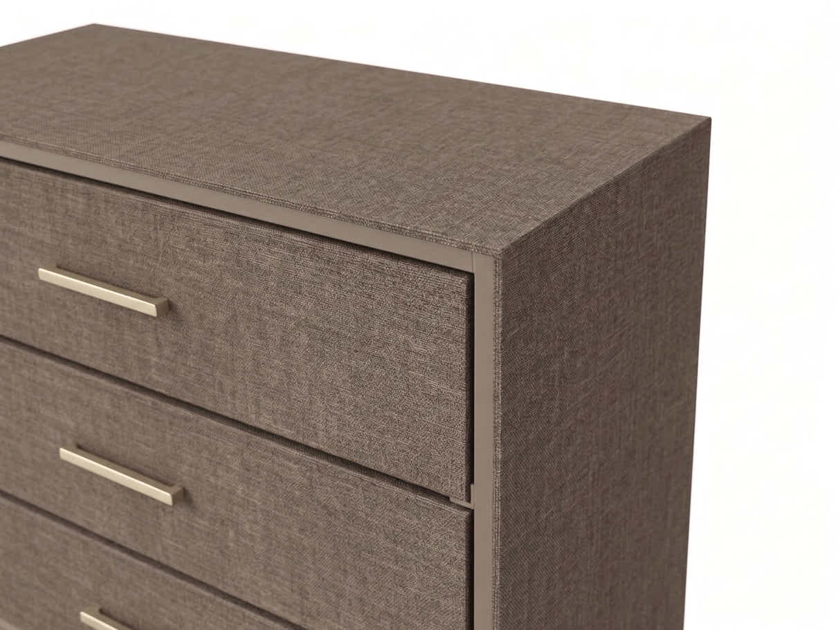 Delani 3-Drawer Chest - Brown