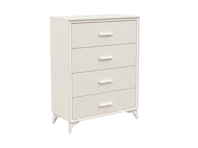 Delani 4-Drawer Tallboy - Cream