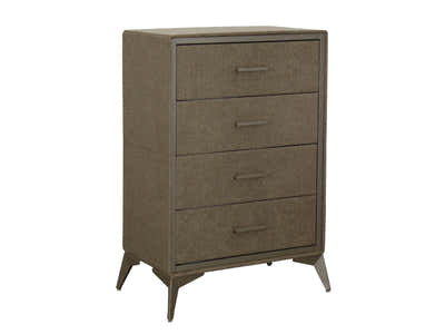 Delani 4-Drawer Tallboy - Brown