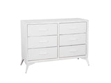 Delani 6-Drawer Lowboy - Cream