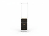Delani Open Wardrobe with 3 Drawers