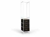 Delani Open Wardrobe with 3 Drawers