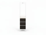 Delani Open Wardrobe with 3 Drawers