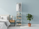 Delani Open Wardrobe with Shelves