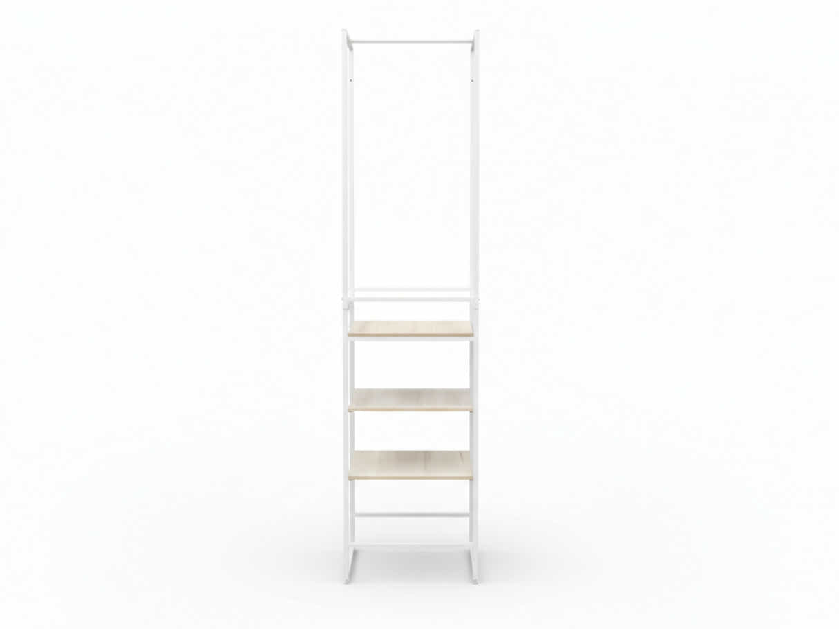 Delani Open Wardrobe with Shelves