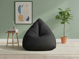 Outdoor Triangle Foam Bag Chair - Black