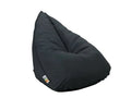 Outdoor Triangle Foam Bag Chair - Black