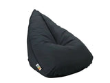 Outdoor Triangle Foam Bag Chair - Black