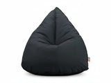 Outdoor Triangle Foam Bag Chair - Black