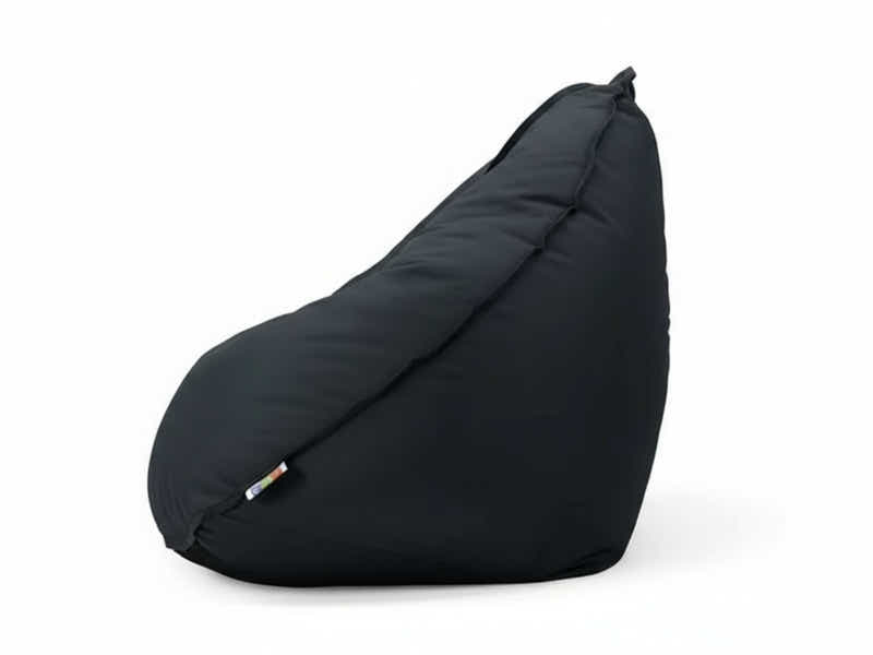 Outdoor Triangle Foam Bag Chair - Black
