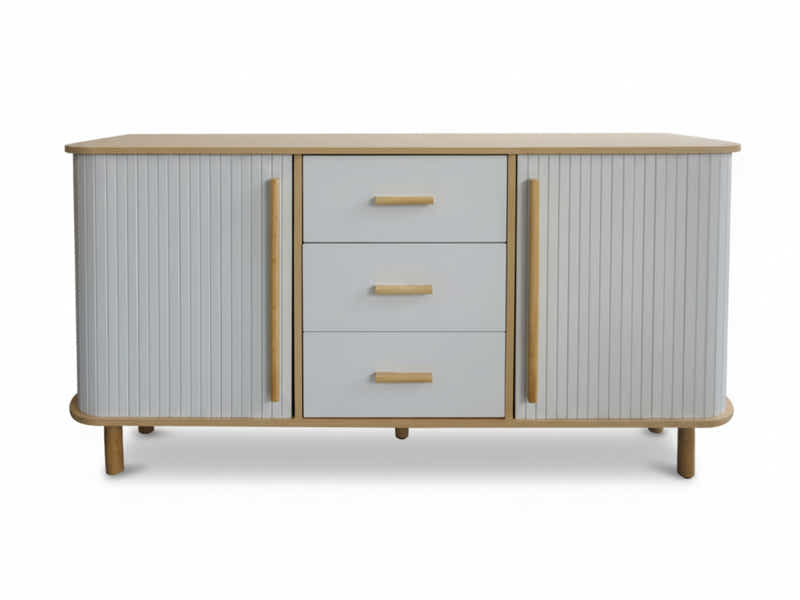 Marama Tambour Buffet Table - 140 cm