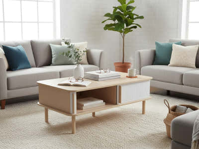 Marama Tambour Coffee Table